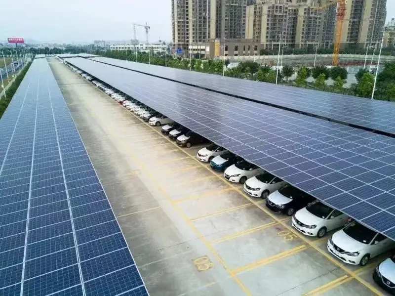 Bãi Đỗ Xe Năng Lượng Mặt Trời