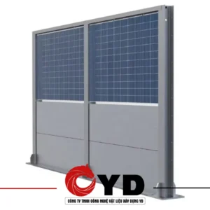 Hàng Rào Cản Âm Tích Hợp Pin Năng Lượng Mặt Trời