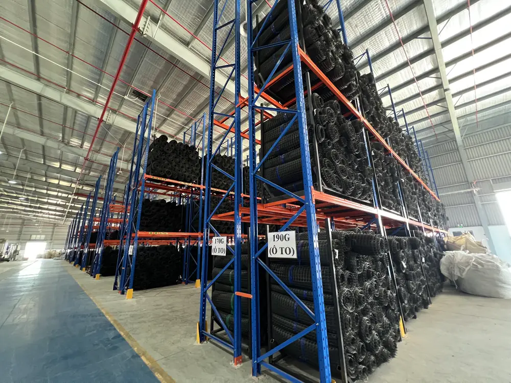 Hệ thống kệ kho vật tư tại nhà máy