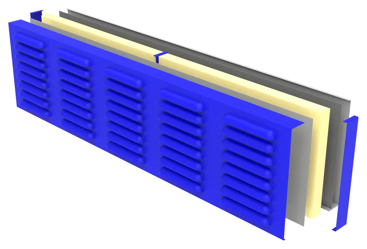 Cấu tạo panel tiêu âm nhiều lớp của tường chống ồn Y&D