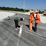 Thi công sơn kẻ đường trên mặt đường bê tông nhựa